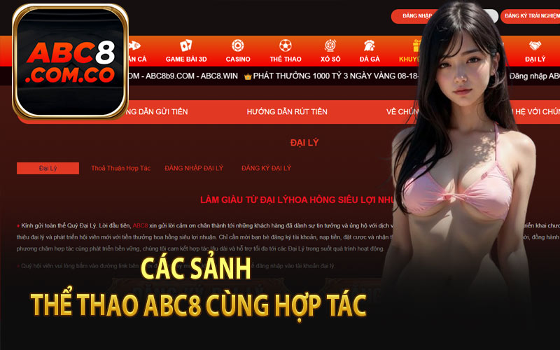 Các Sảnh Thể Thao ABC8 Cùng Hợp Tác