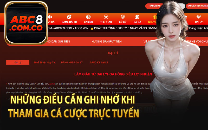 Những Điều Cần Ghi Nhớ Khi Tham Gia Cá Cược Trực Tuyến